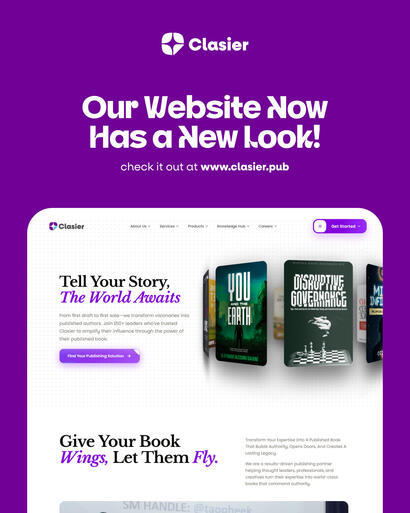 Clasier Rebrand & Campaign — New Website Announcement